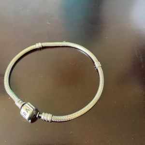 Pandora Charm “Snake Chain” Bracelet